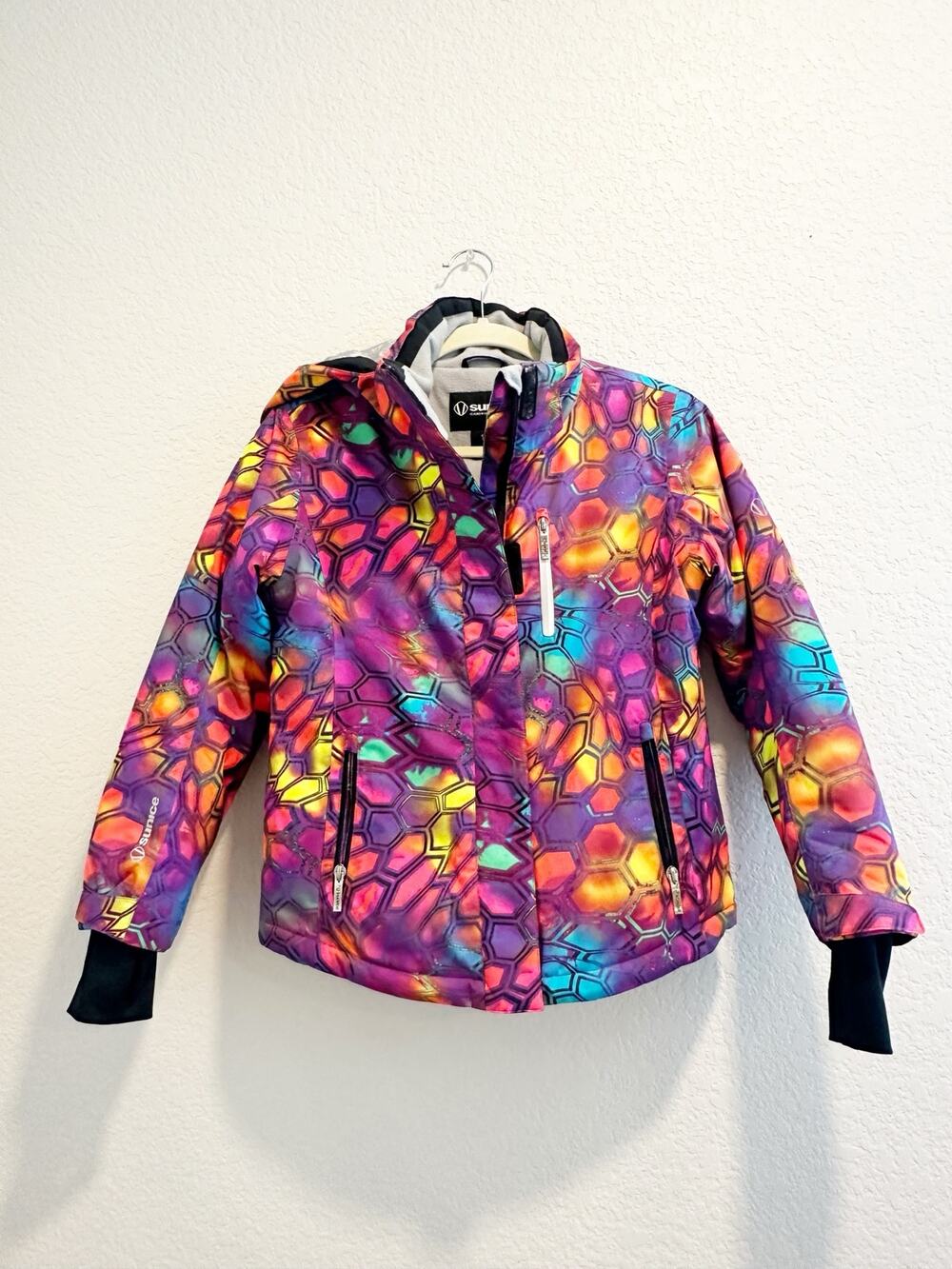 Sunice Vibrant Printed Technical Ski Jacket